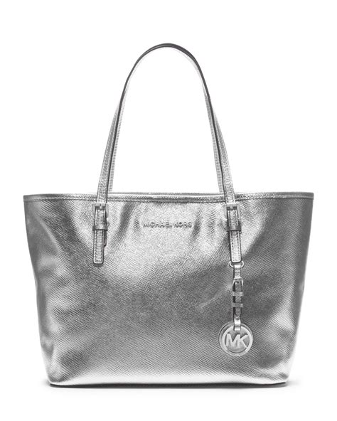 michael kors silver designer handbags.